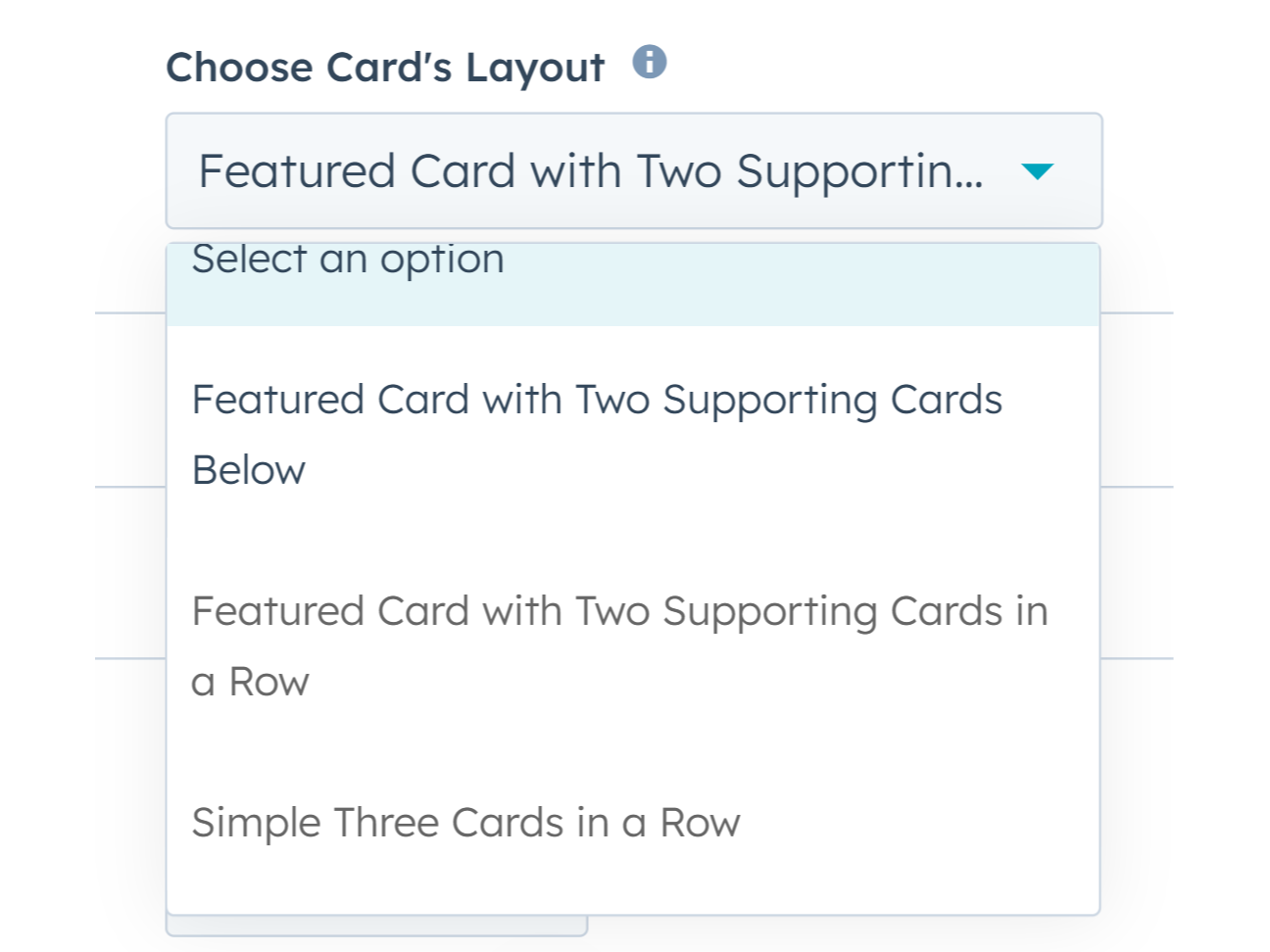 Customizable Layouts